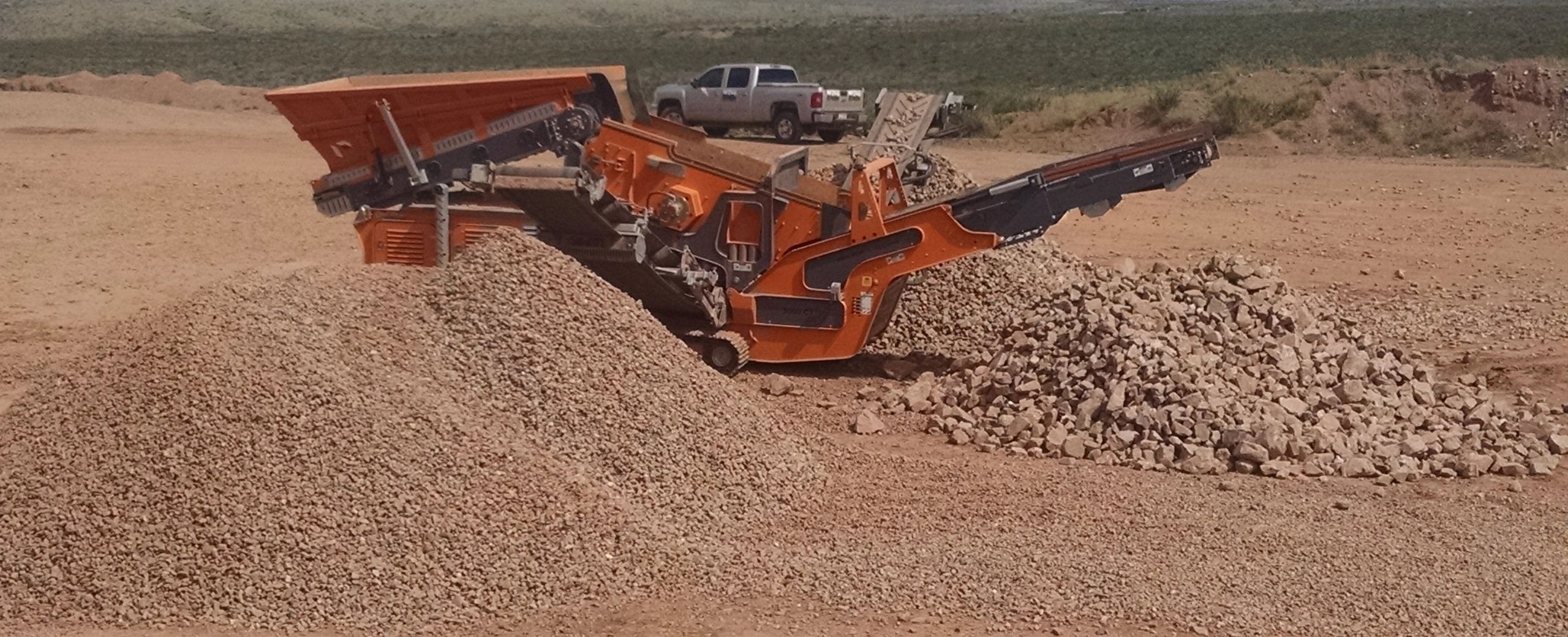 Sandvik tracked jaw crusher
